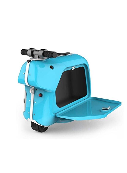 	Airwheel SQ3 Çocuklar İçin Elektrikli Binilebilir Scooter Valiz - Mavi(Kabin Boy) 3