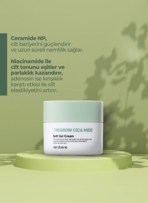 Vegrow Cica Mide Nemlendirici Jel Krem 50ml 2