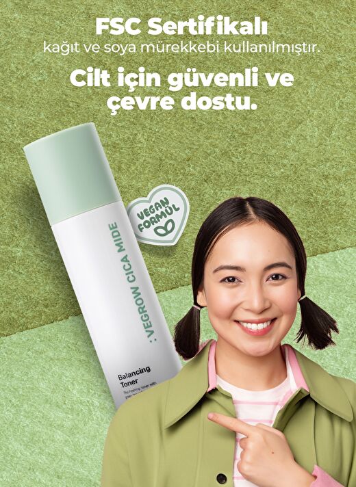 Vegrow Cica Mide Arındırıcı Dengeleyici Cilt Toniği 150ml 4