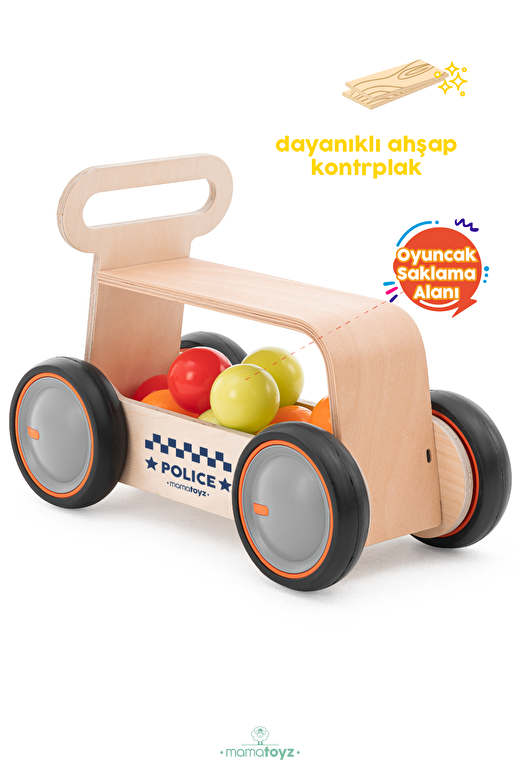 Driveme Wood Polis Yürüteç 3