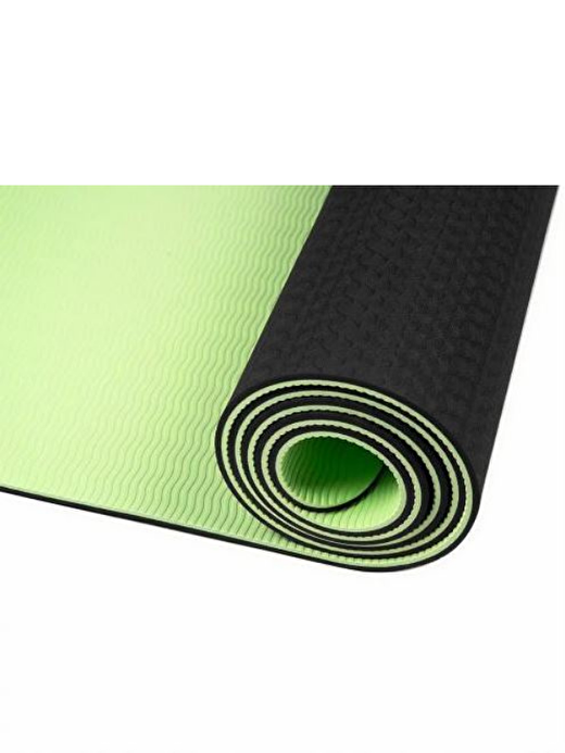 Seeka Yoga Stüdyo Serisi TPE Yoga Mat-Charcoal - Yeşil 2