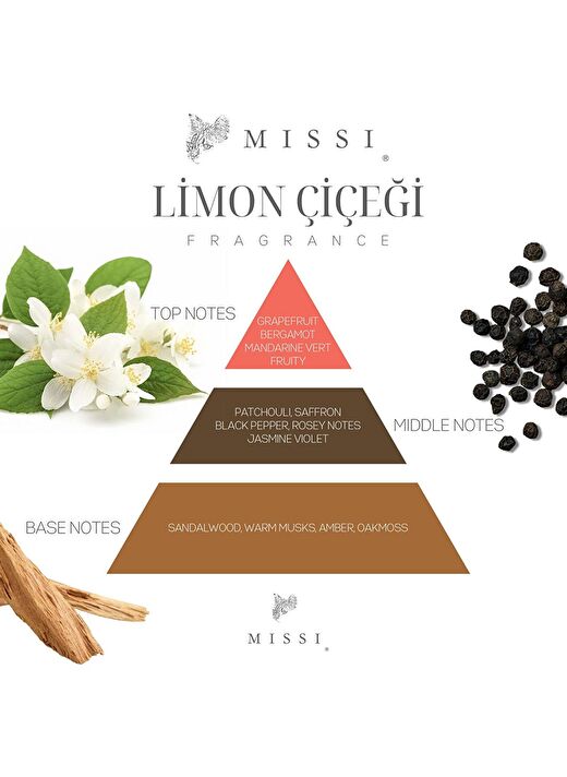 Büyük Üfleme Cam Ahşap Fitilli Limon Çiçeği Vegan Mum (380 gr) 4
