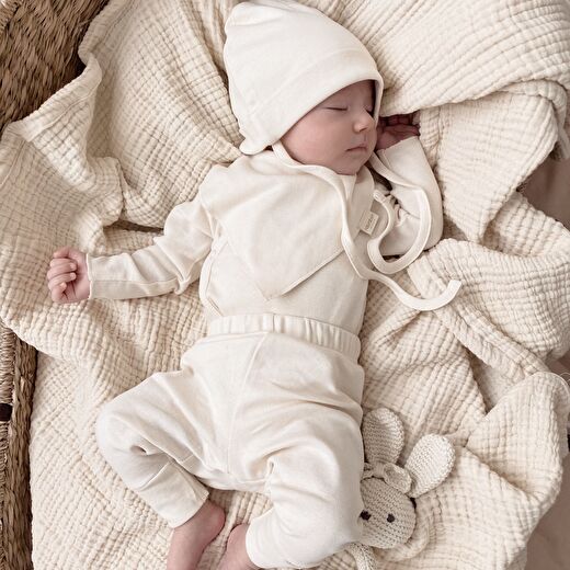 Naturaborn GOTS Organik Sertifikalı Bebek Pantolon 2