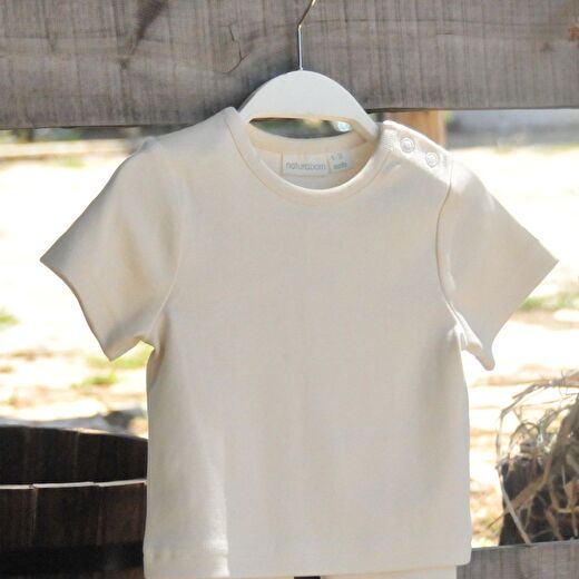 Naturaborn GOTS Organik Sertifikalı Bebek T-Shirt 3