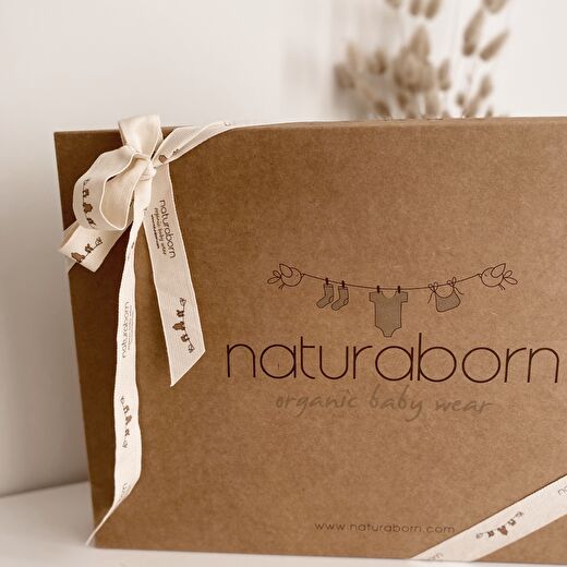 Naturaborn GOTS Organik Sertifikalı Yenidoğan Kız Bebek Hastane Çıkışı Set 4