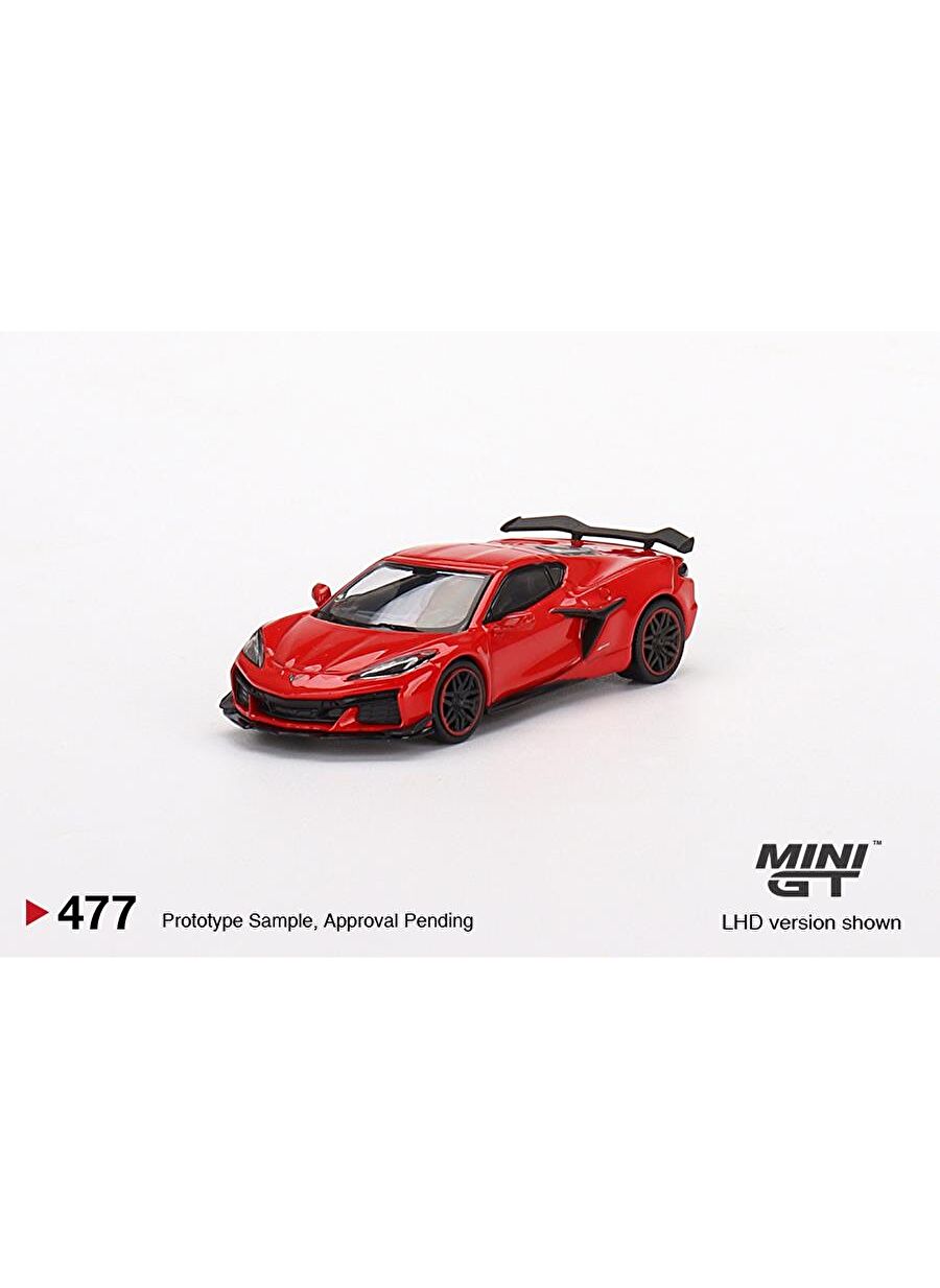 Mini Gt Chevrolet Corvette Z06 2023 Torch Red - 477 - 15036585