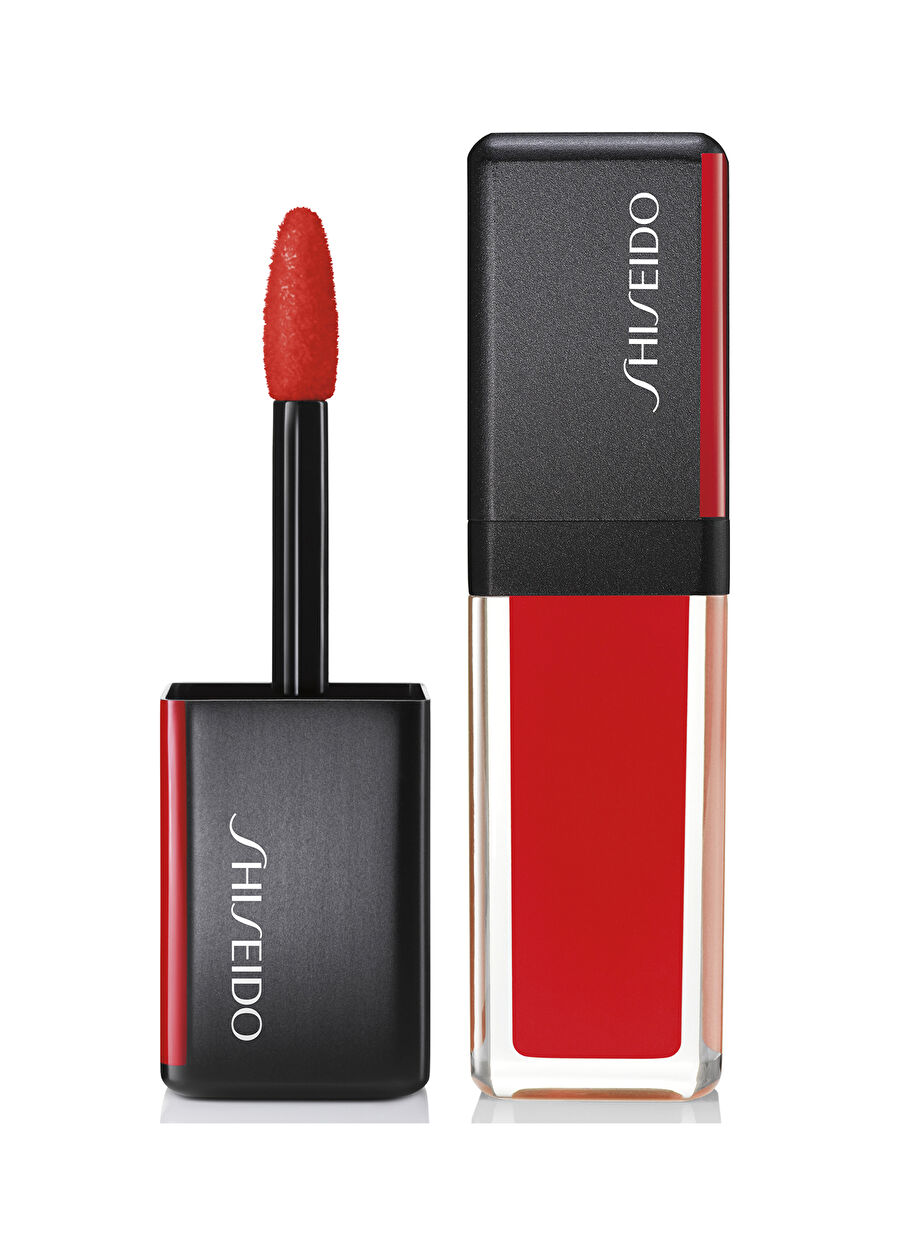 Shiseido LacquerInk Lipshine Ruj - 305 Red Flicker