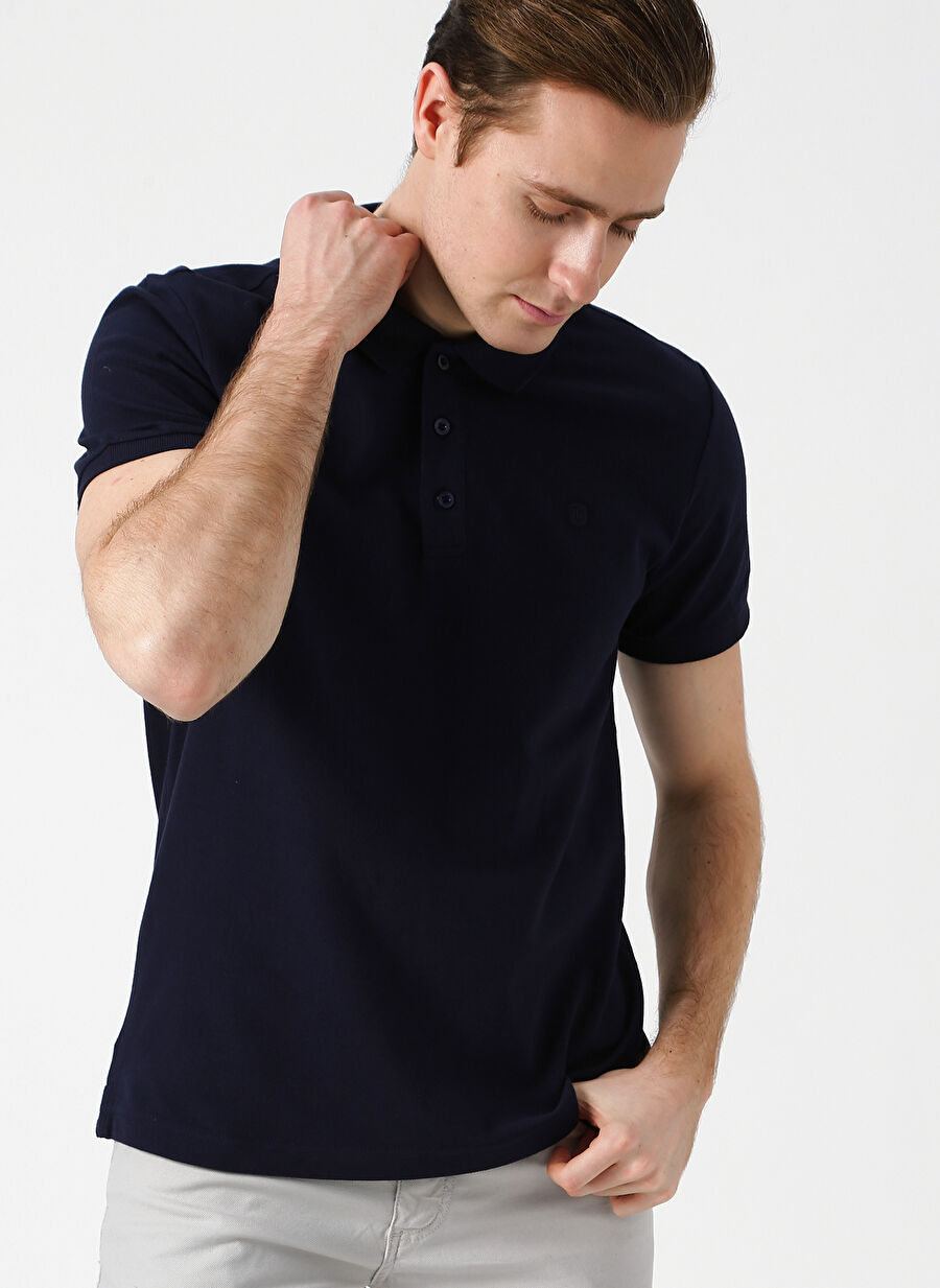 Limon Lacivert Polo T-Shirt