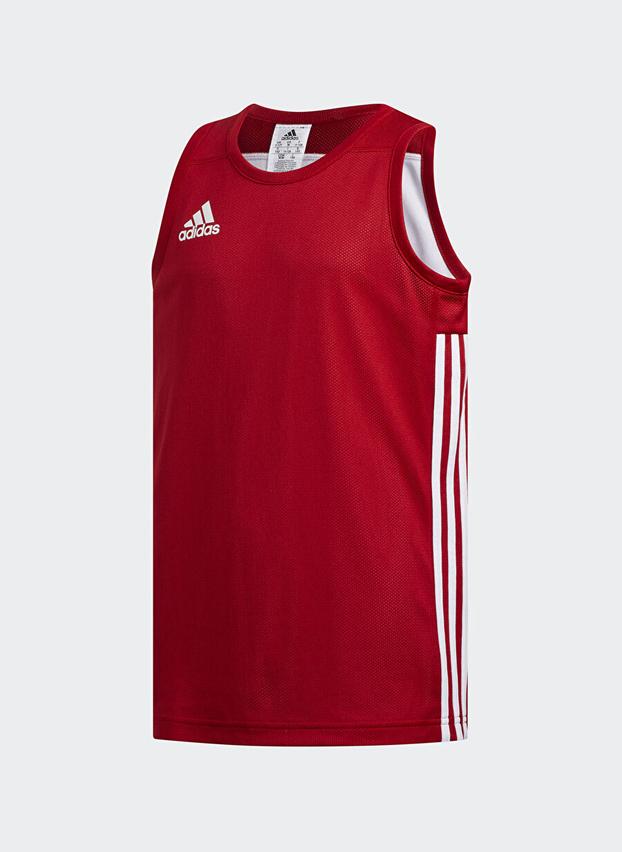 adidas Kırmızı - Beyaz Unisex Forma DY6622 Y TMS REV J