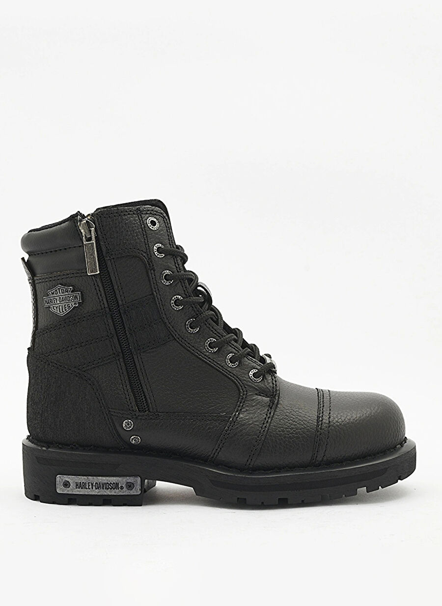 Harley Davidson Siyah Erkek Deri Bot CARTER- EXC