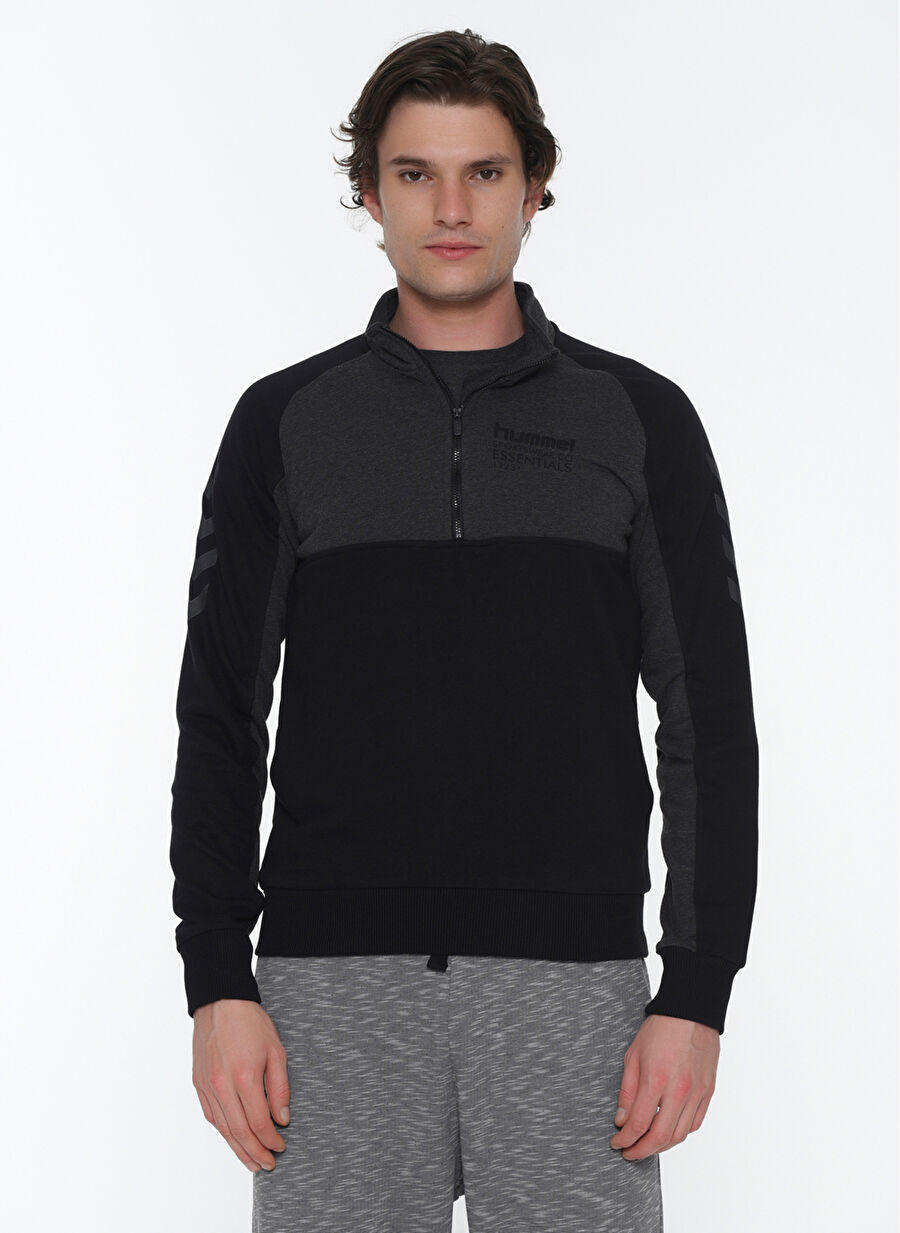 Hummel OZARD SWEAT SHIRT Siyah Erkek Sweatshirt 920901-2508