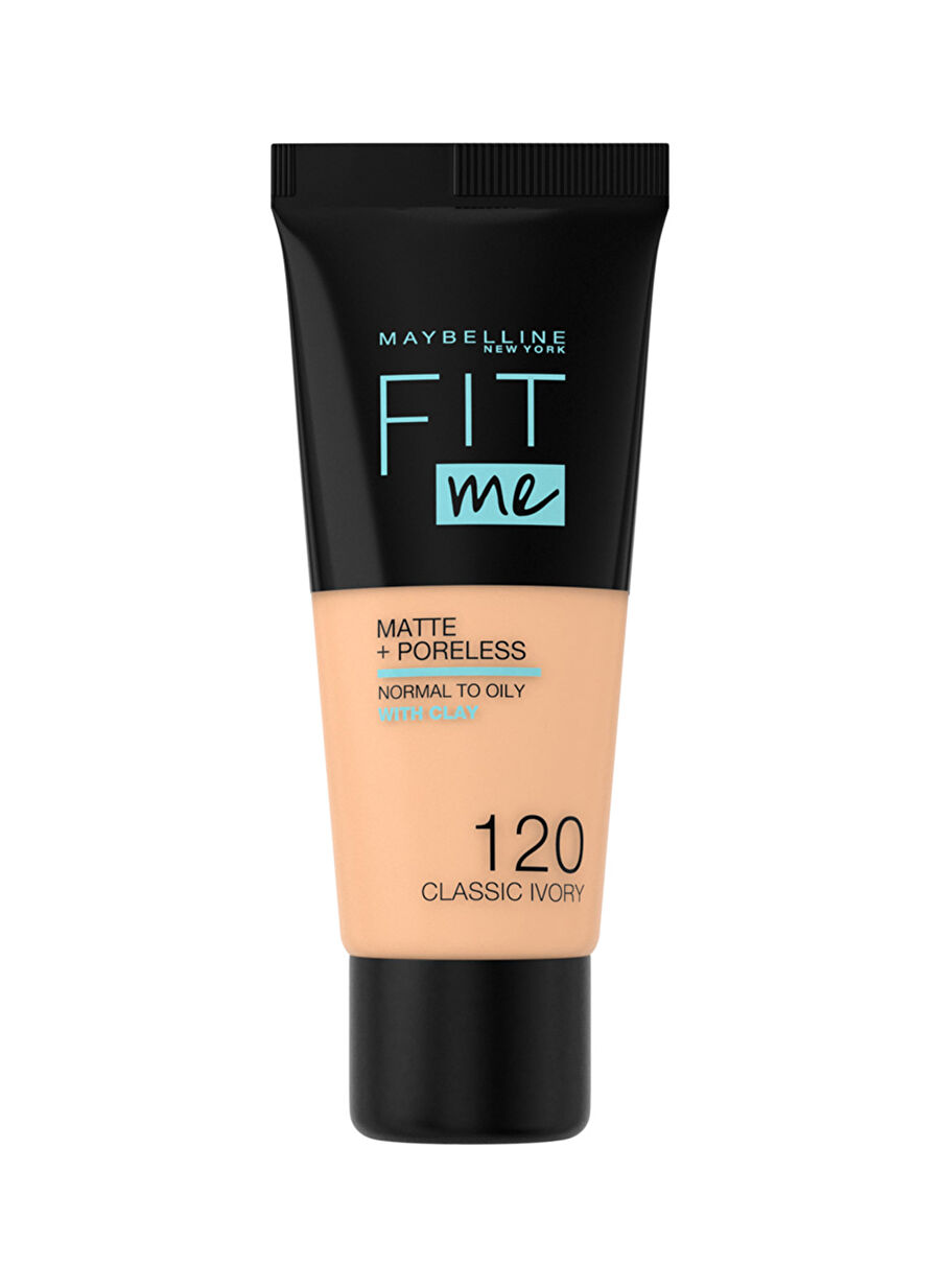 Maybelline Fit Me Matte + Poreless - 120 Classic Fondöten