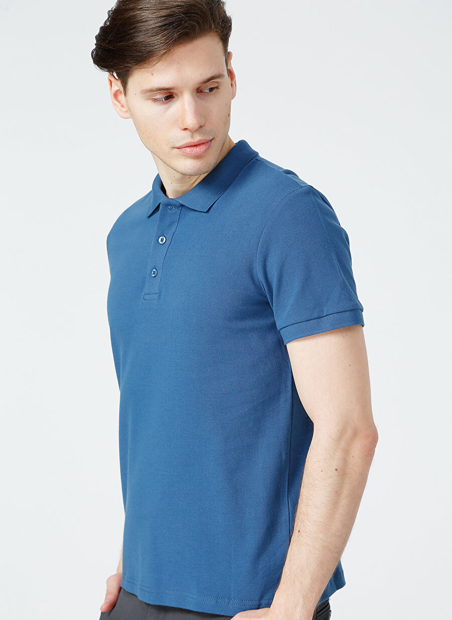 İndigo Erkek Polo T-Shirt OSCAR21