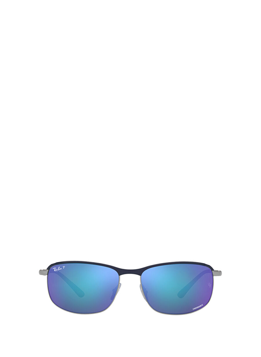 Ray-Ban Chromance RB3671CH Dikdörtgen Lacivert Polarize Unisex Güneş Gözlüğü