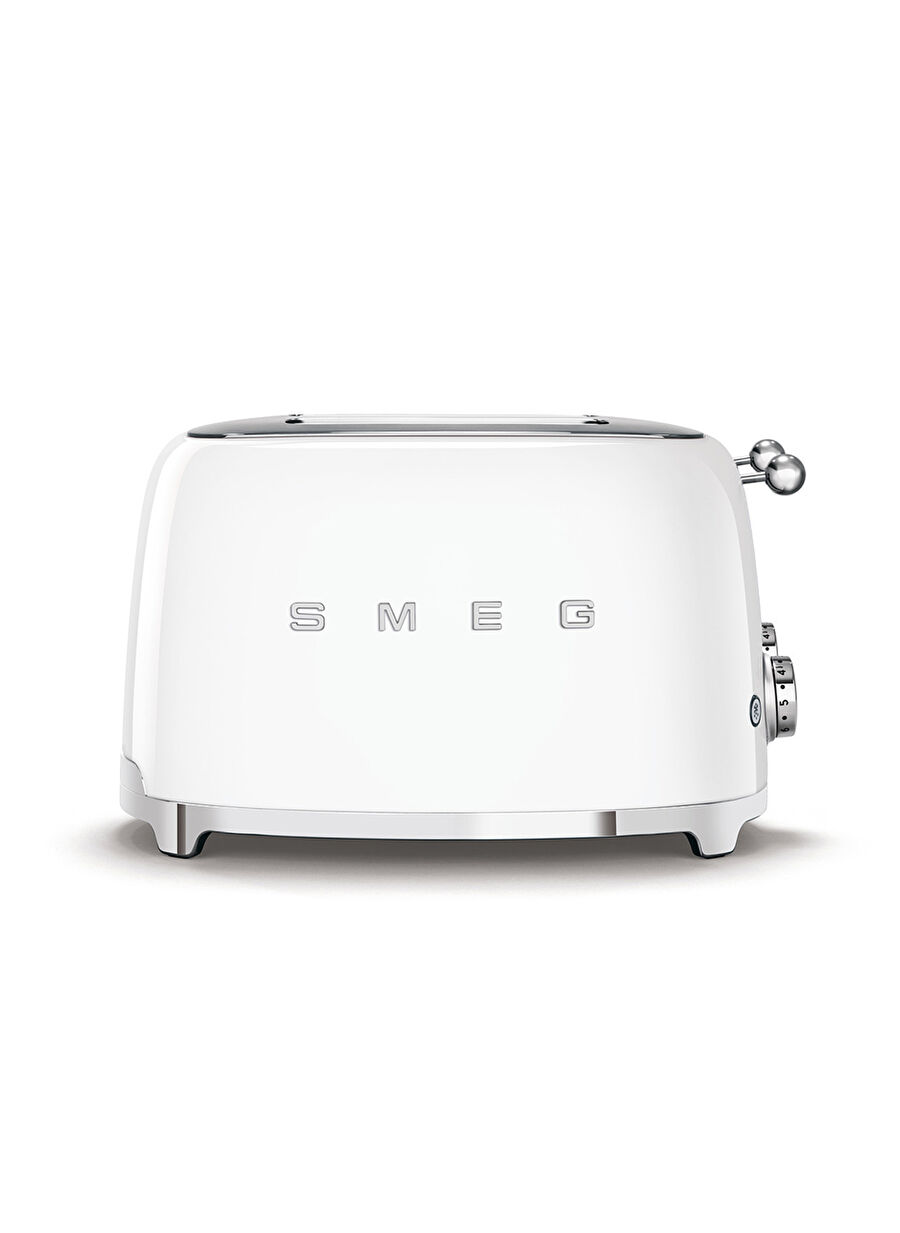 Smeg 50'S Style Retro Tsf03Wheu Beyaz Ekmek Kızartma Makinesi