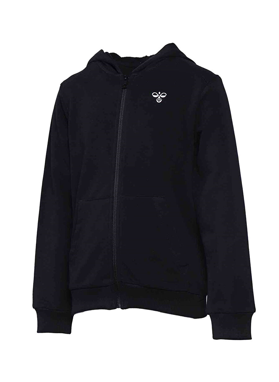 Hummel FELINOS ZIP HOODIE Siyah Erkek Çocuk Eşofman Üstü 921164-2001