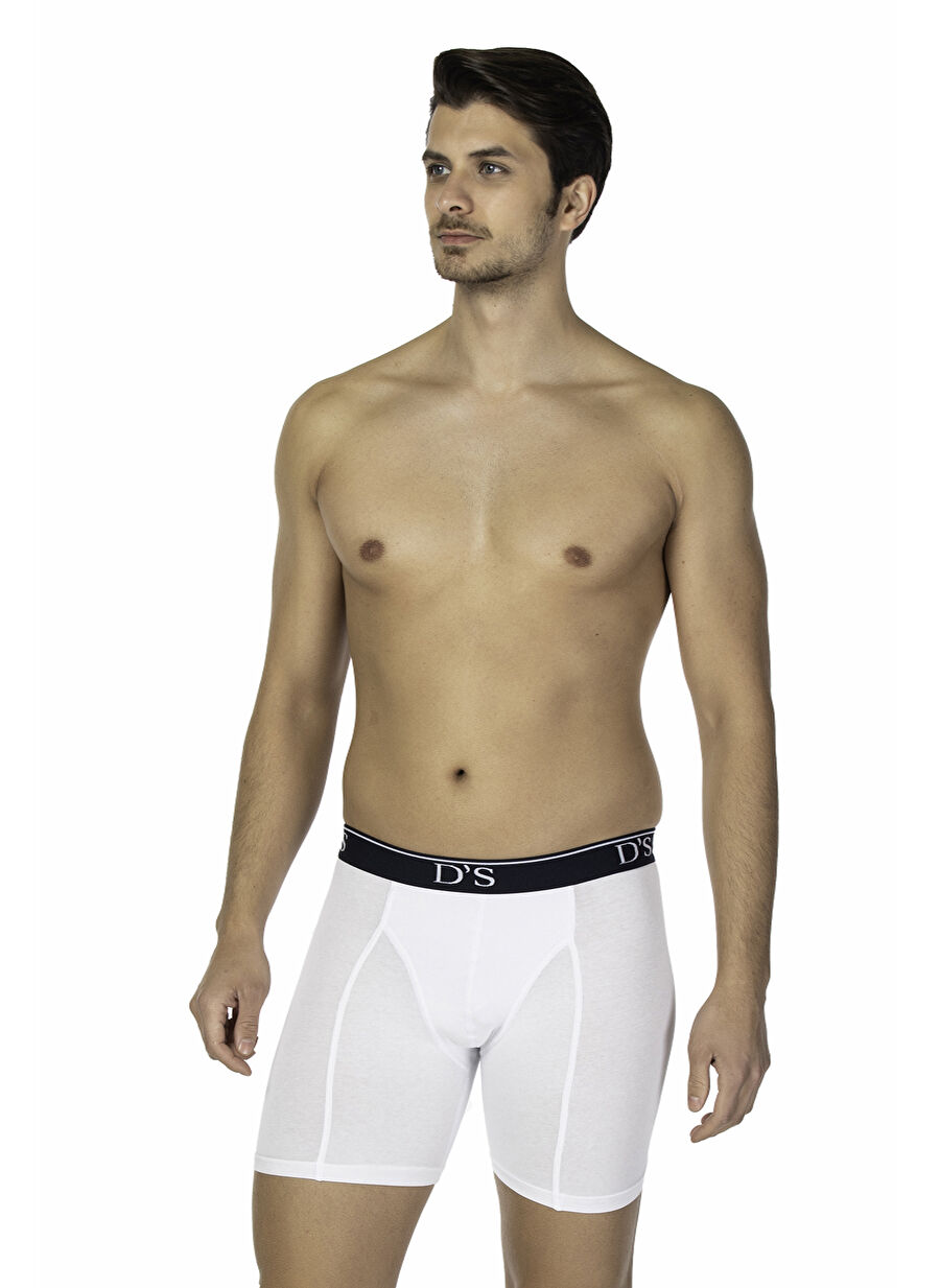 Ds Damat Beyaz Erkek Boxer DS Damat Comfort Modal Boxer 2'li