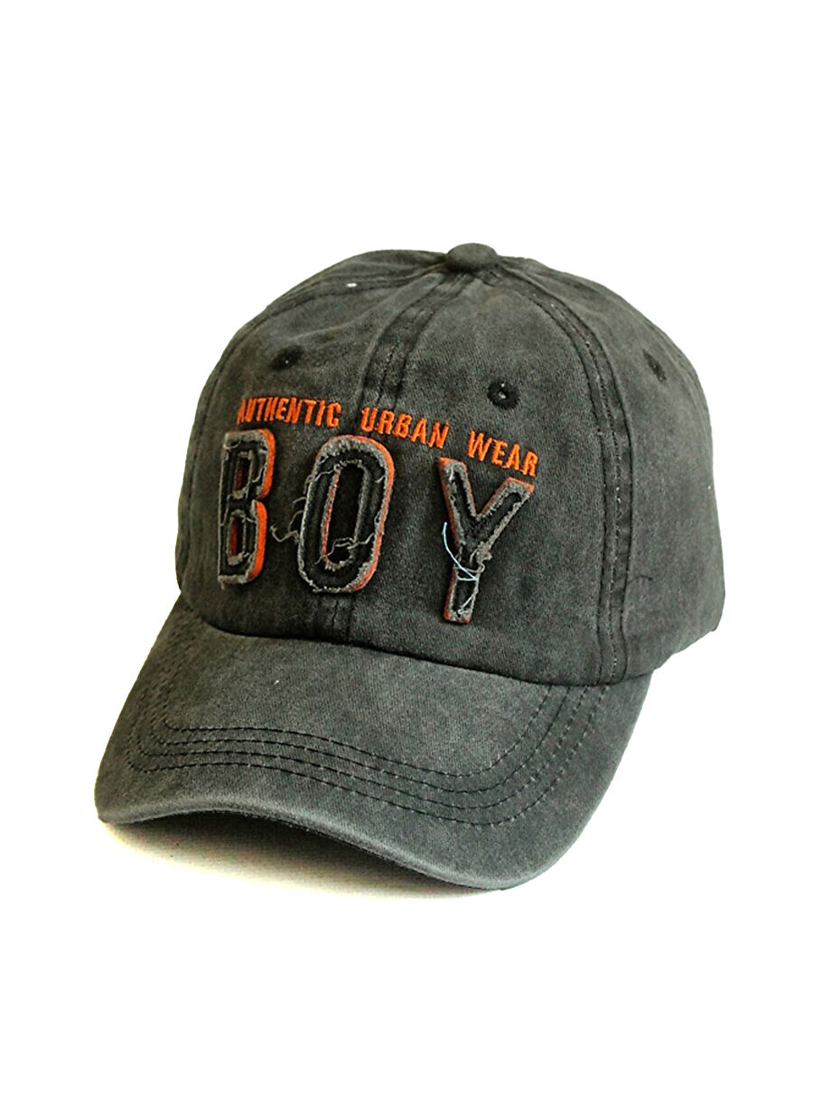 Big White Kızıl Kahve Unisex Şapka Boy Eskitme Cap