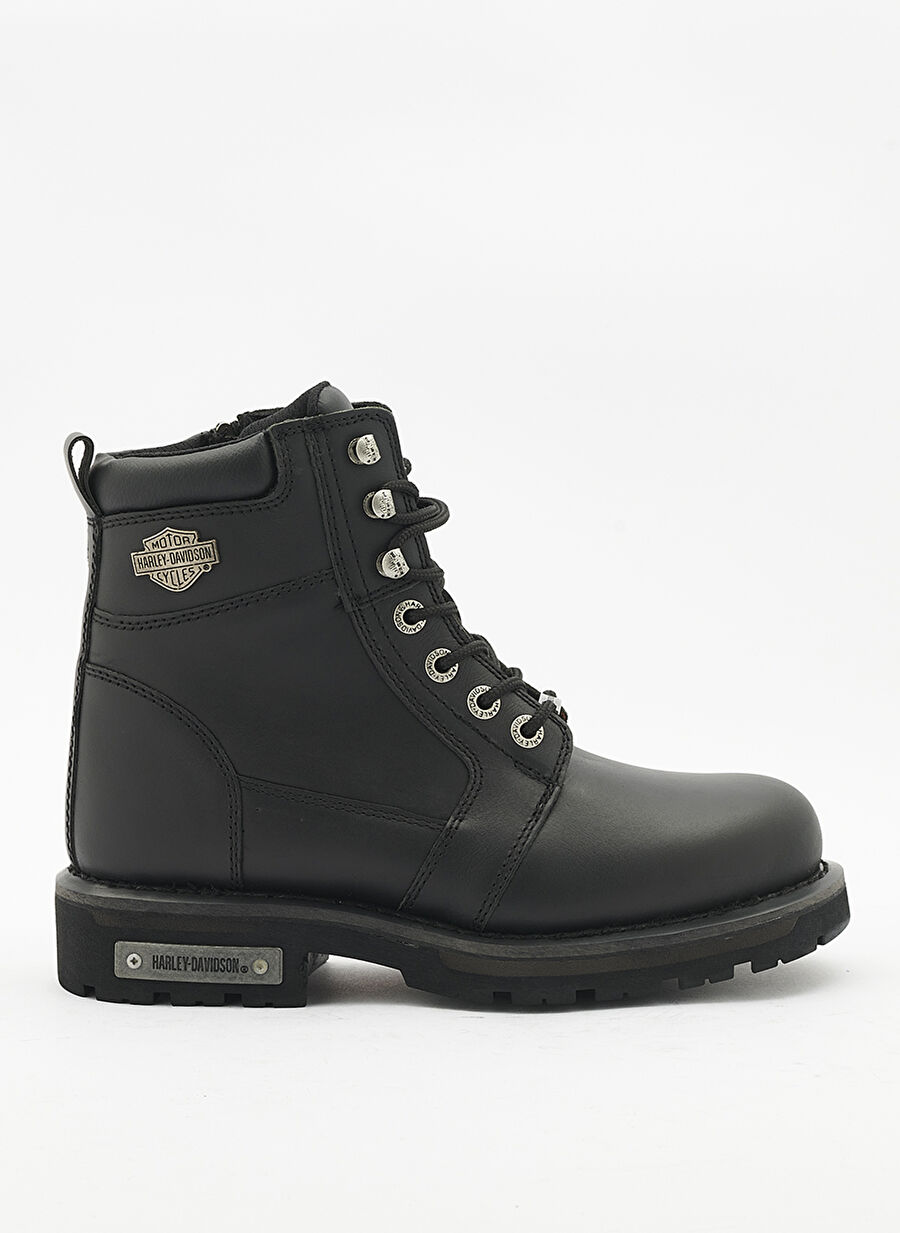 Harley Davidson Siyah Erkek Deri Bot AMOS