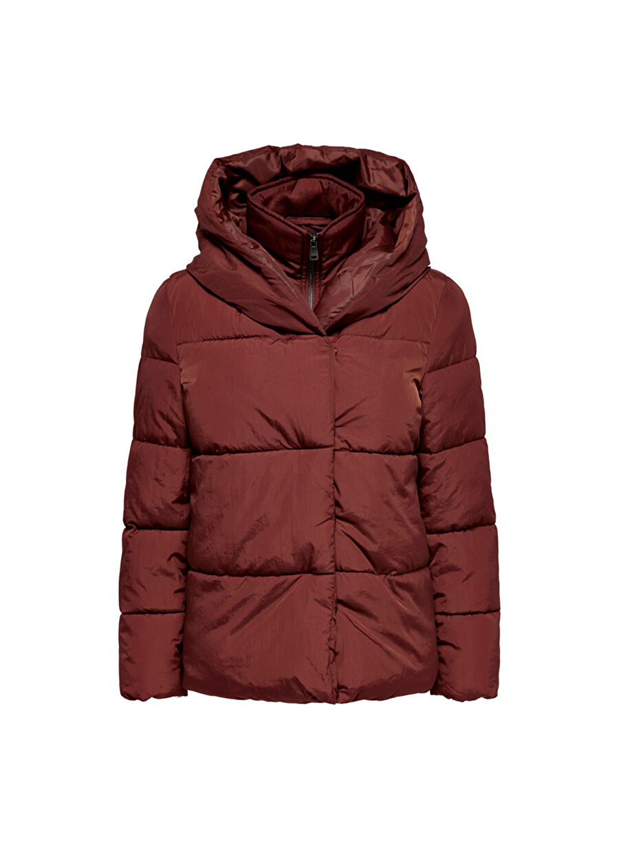 Only Açık Kırmızı Kadın Düz Şişme Mont 15231475 Boyner