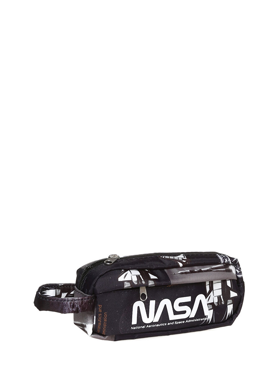 Me Çanta Siyah Erkek Çocuk Kalem Çantası 22982 NASA