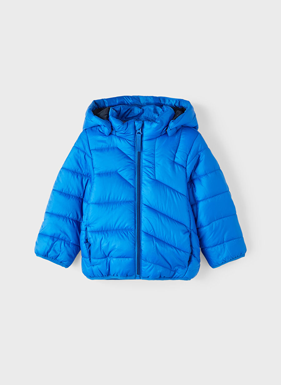 Name İt Mavi Bebek Mont NMMMAXON JACKET  PB