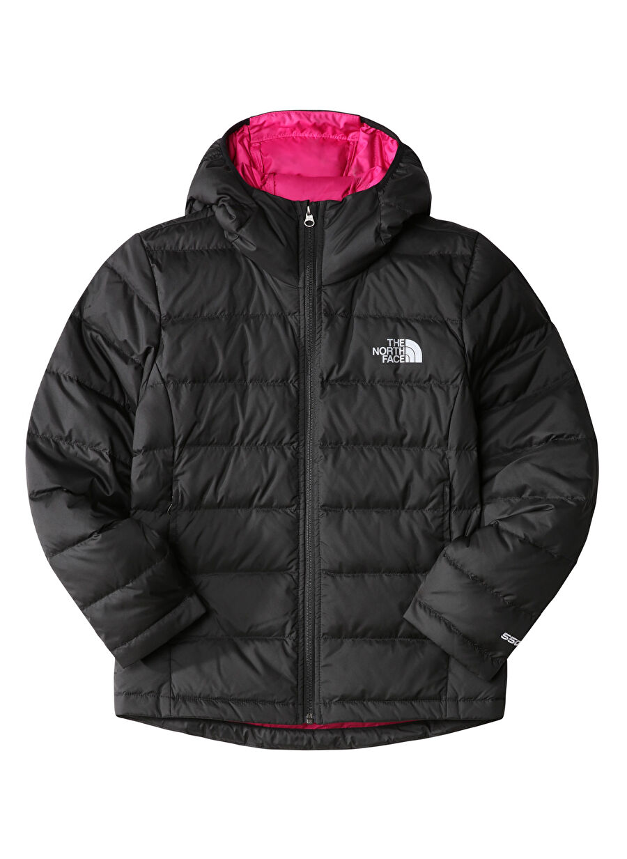 The North Face Siyah Erkek Çocuk Kapüşonlu   Mont NF0A7X4JJK31 G NEVER STOP DOWN JACK