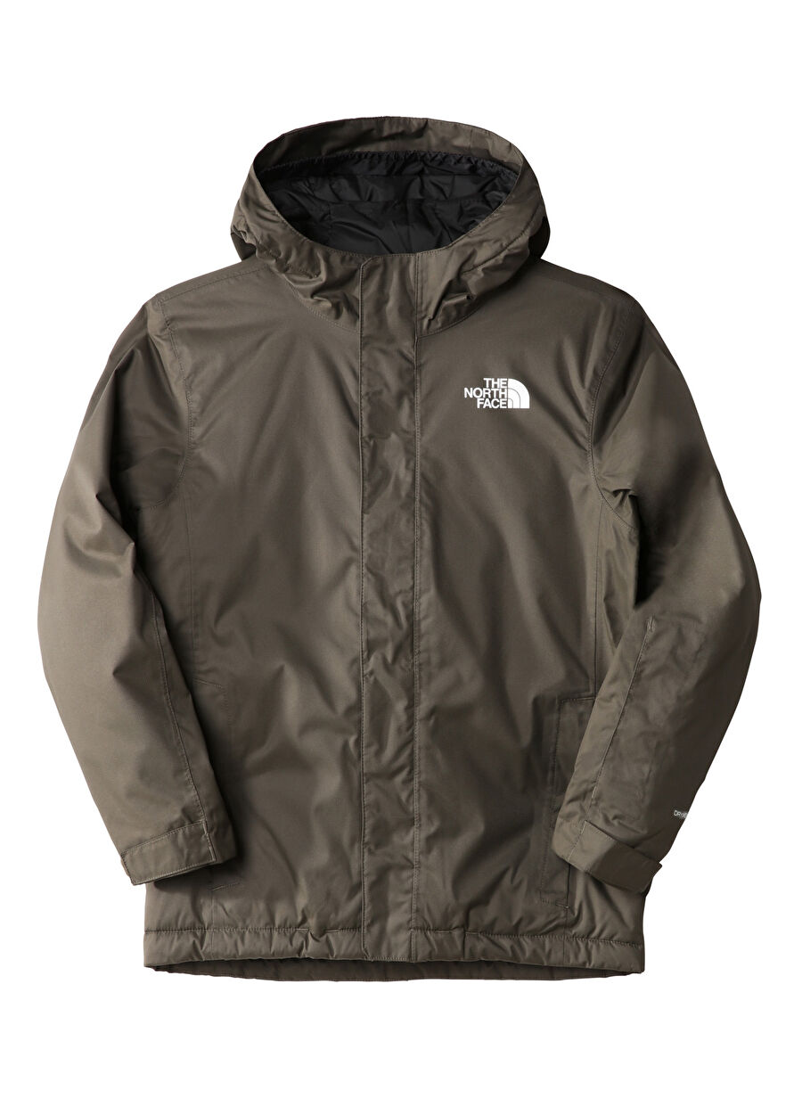 The North Face Yeşil Erkek Çocuk Mont NF0A7X3N21L1 TEEN SNOWQUEST JACKET