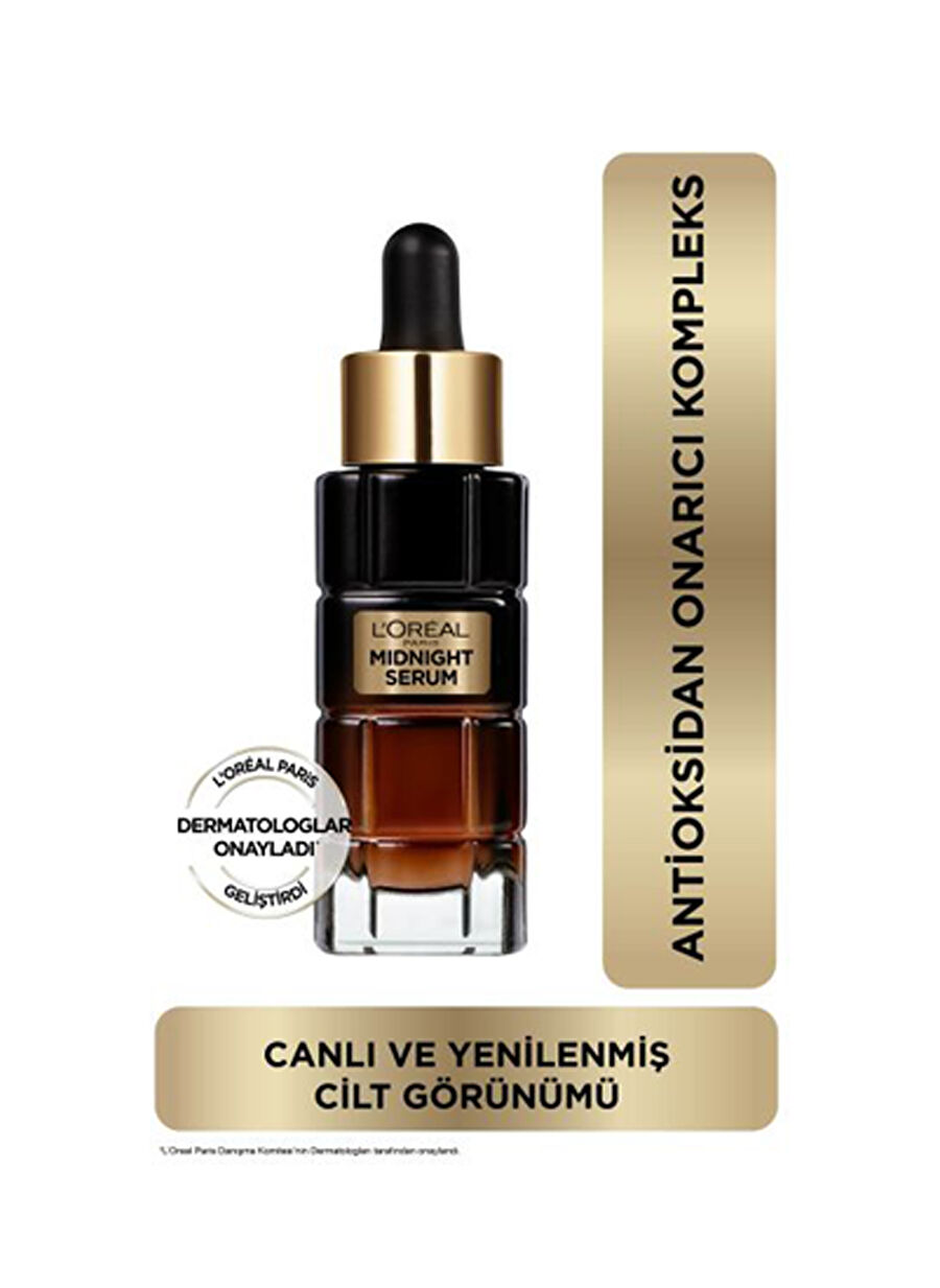 Loreal Paris Midnight Serum Cilt Yenileme & Cilt Görünümü Canlandırma Etkili