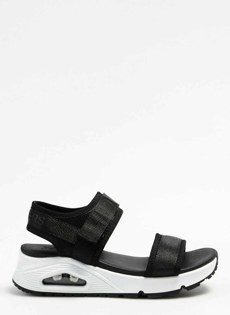 Skechers Siyah-Beyaz Kadın Sandalet 119185 BKW