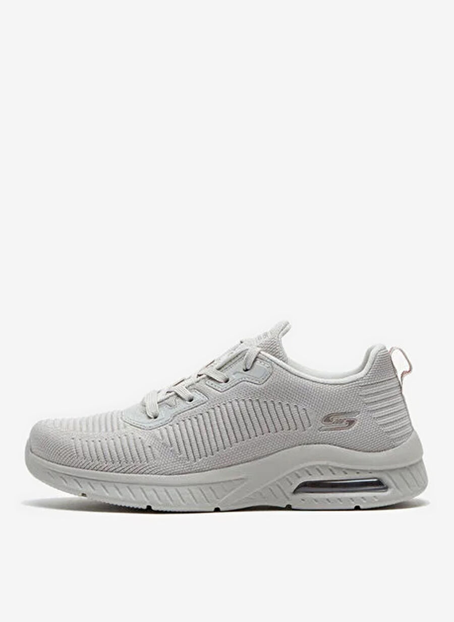 Skechers Gri Kadın Sneaker 117378 NAT SQUAD A