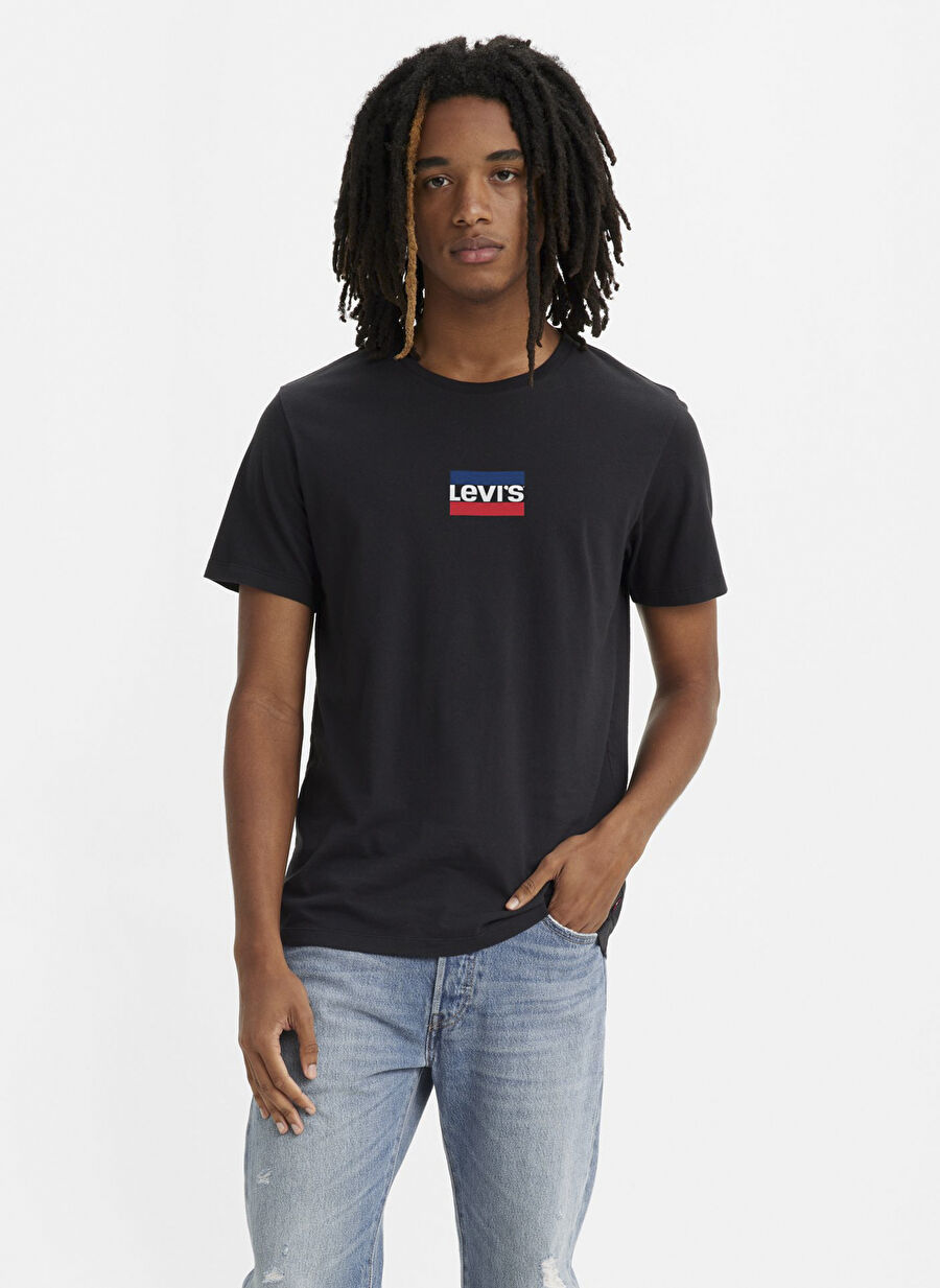 Levis Bisiklet Yaka Baskılı Çok Renkli Erkek T-Shirt A2823-0188 LSE GRAPHIC CREWNECK