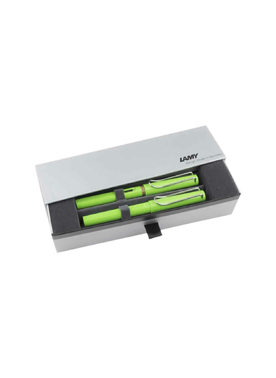 Lamy Safari Dolma&Roller Kalem Seti Yeşil
