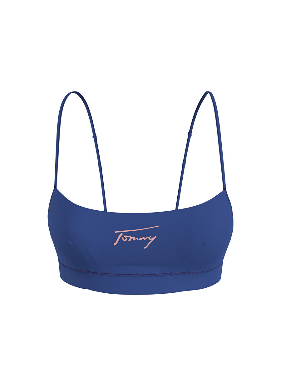 Tommy Hilfiger Mavi Kadın Bikini Üst UW0UW04085C66