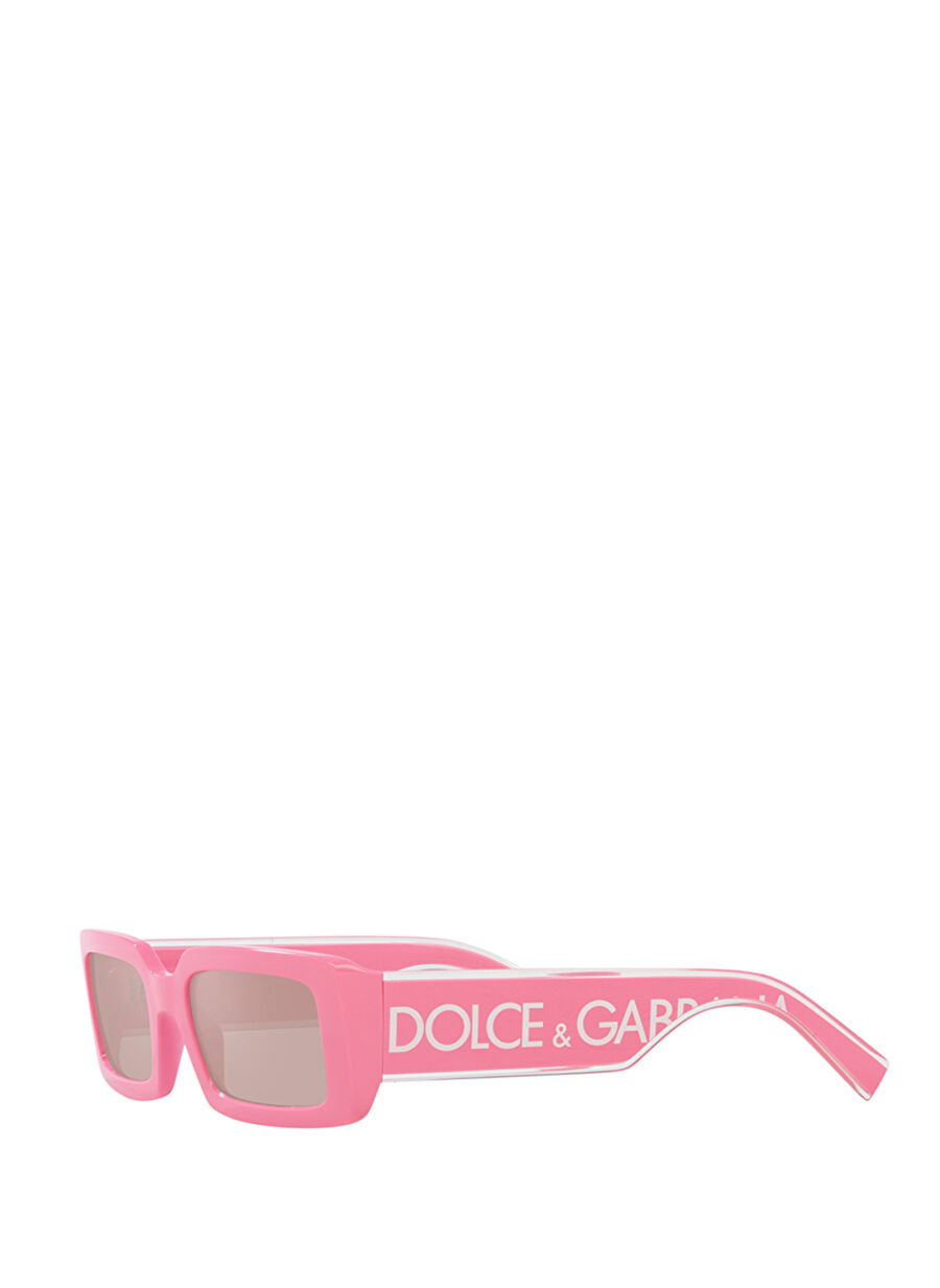 Dolce&Gabbana Dg6187 Dikdörtgen Pembe Kadın Güneş Gözlüğü