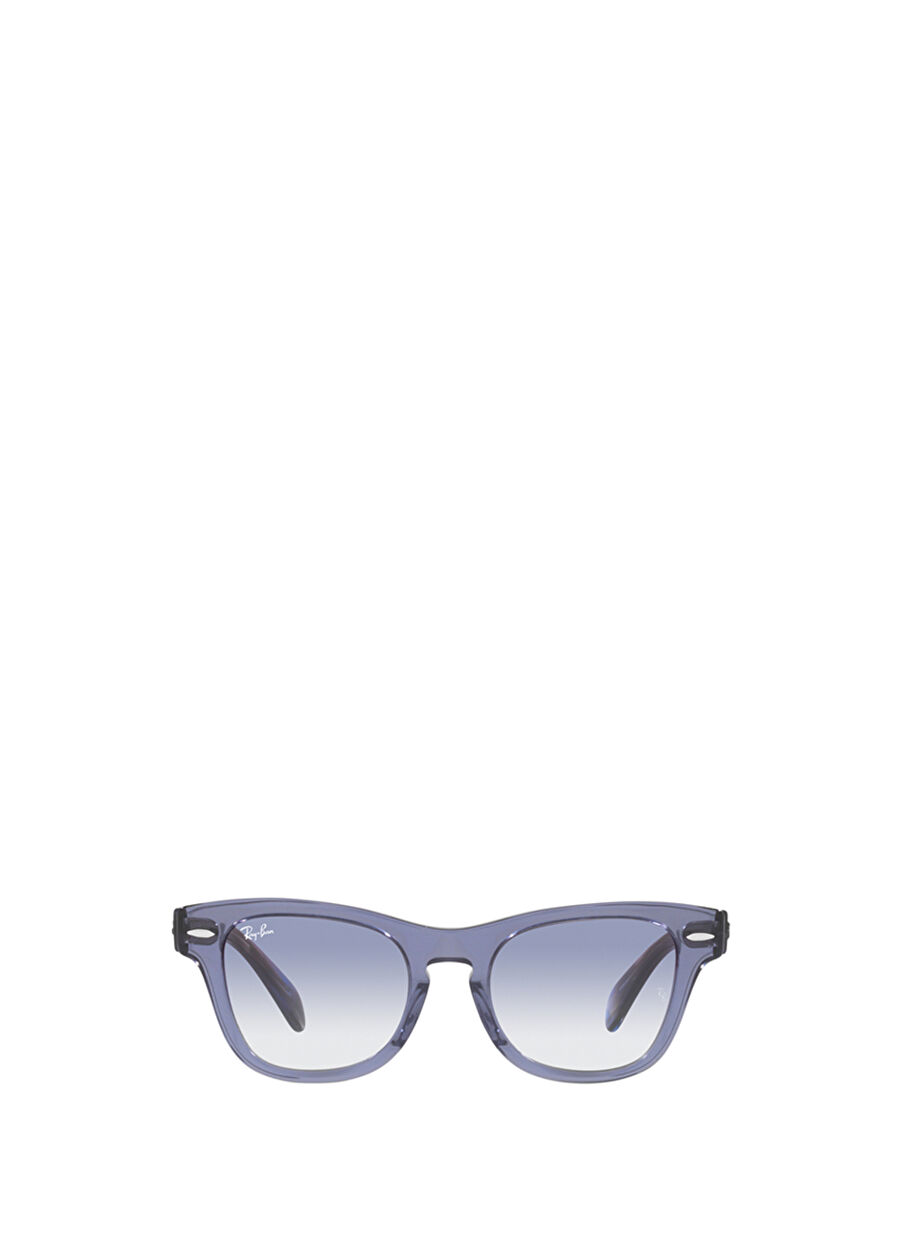 Ray-Ban Jr. RJ9707S Köşeli Mavi Unisex Çocuk Güneş Gözlüğü