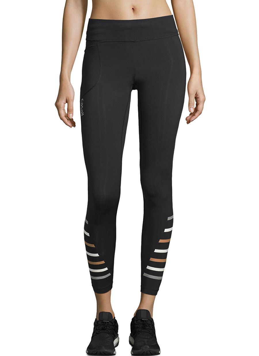 21648-901 AR2 Compression Tights Siyah Normal Kalıp Kadın Tayt