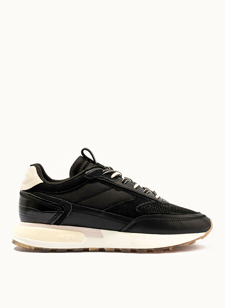 Hoff Siyah-Beyaz Kadın deri Sneaker 221070081
