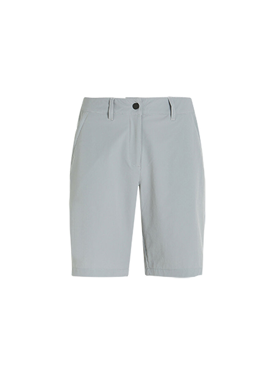 Slam Açık Gri Kadın Regular Fit Şort A940005S00_ACT WS TECH CHINO SHORTS