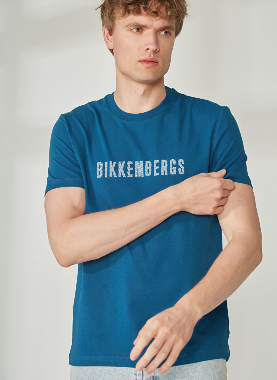 Bikkembergs Turkuaz Erkek T-Shirt C 4 101 2S - 1667942 | Boyner
