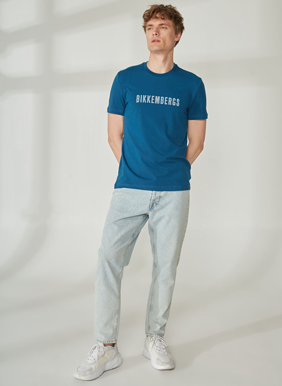Bikkembergs Turkuaz Erkek T-Shirt C 4 101 2S - 1667942 | Boyner