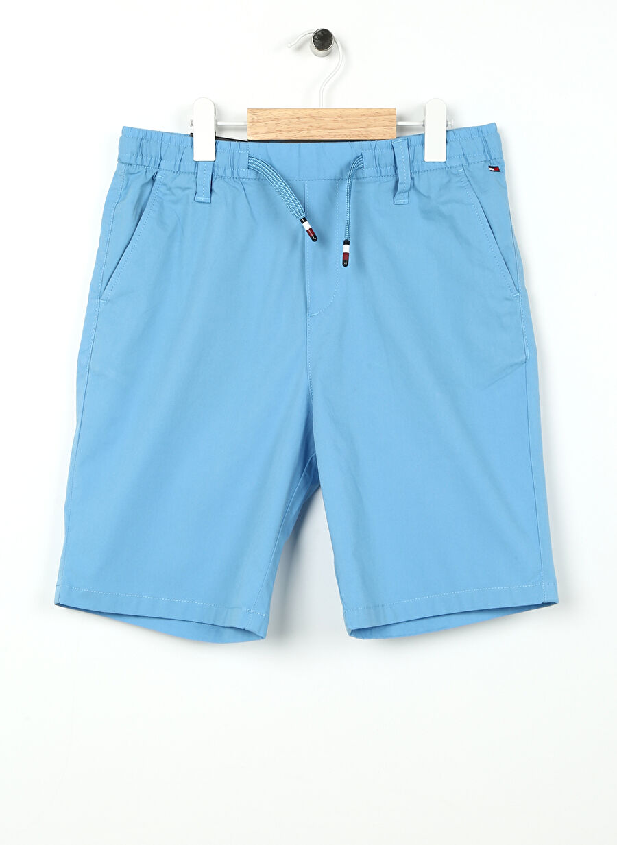 Tommy Hilfiger Mavi Erkek Çocuk Normal Şort POPLIN SHORTS