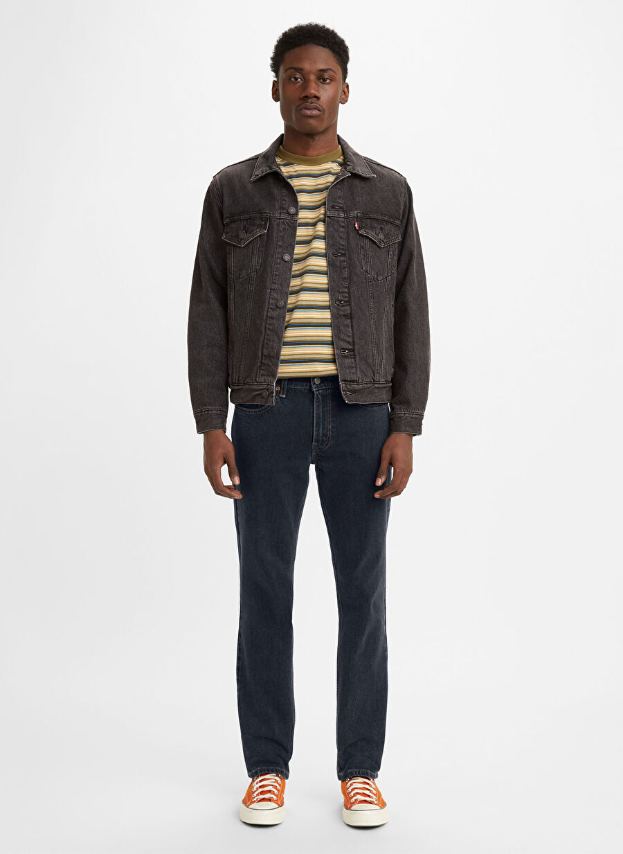 Levis Lacivert Erkek Slim Fit Denim Pantolon A2081-0009 LSE511 SLIM DOLF GREYST