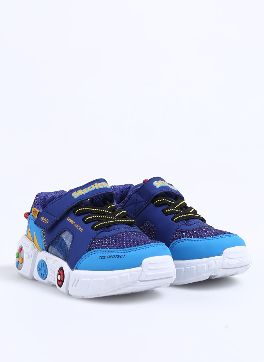 Skechers Mavi Erkek Bebek Yürüyüş Ayakkabısı 402262N Rymt Lil