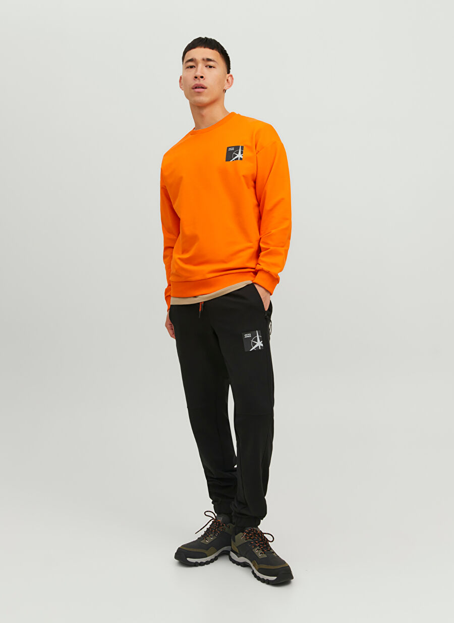 Jack & Jones Siyah Erkek Slim Fit Sweatpant 12230407_JPSTWILL JJFILO SWEAT PANT
