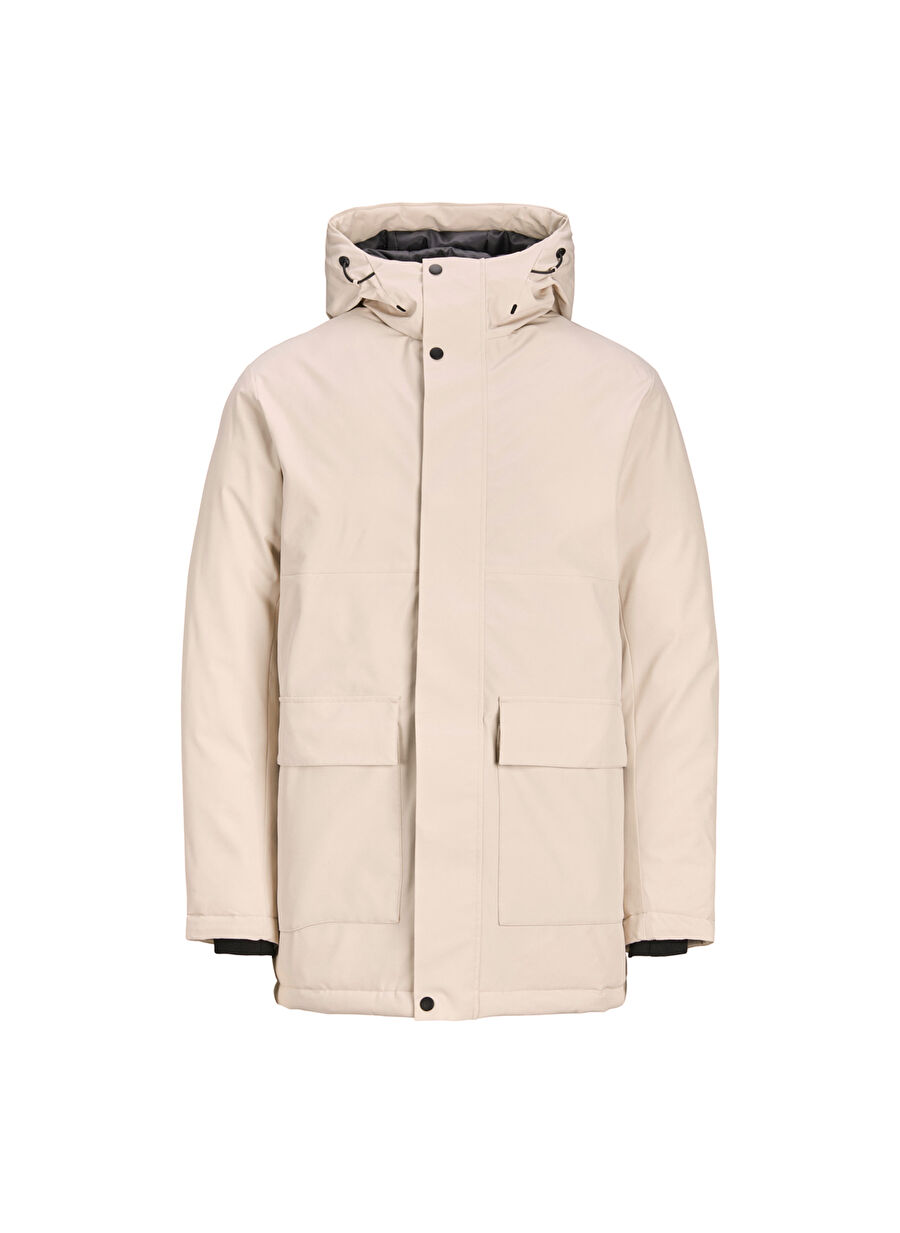 Jack & Jones JJTATE PARKA Krem Erkek Mont 12235845