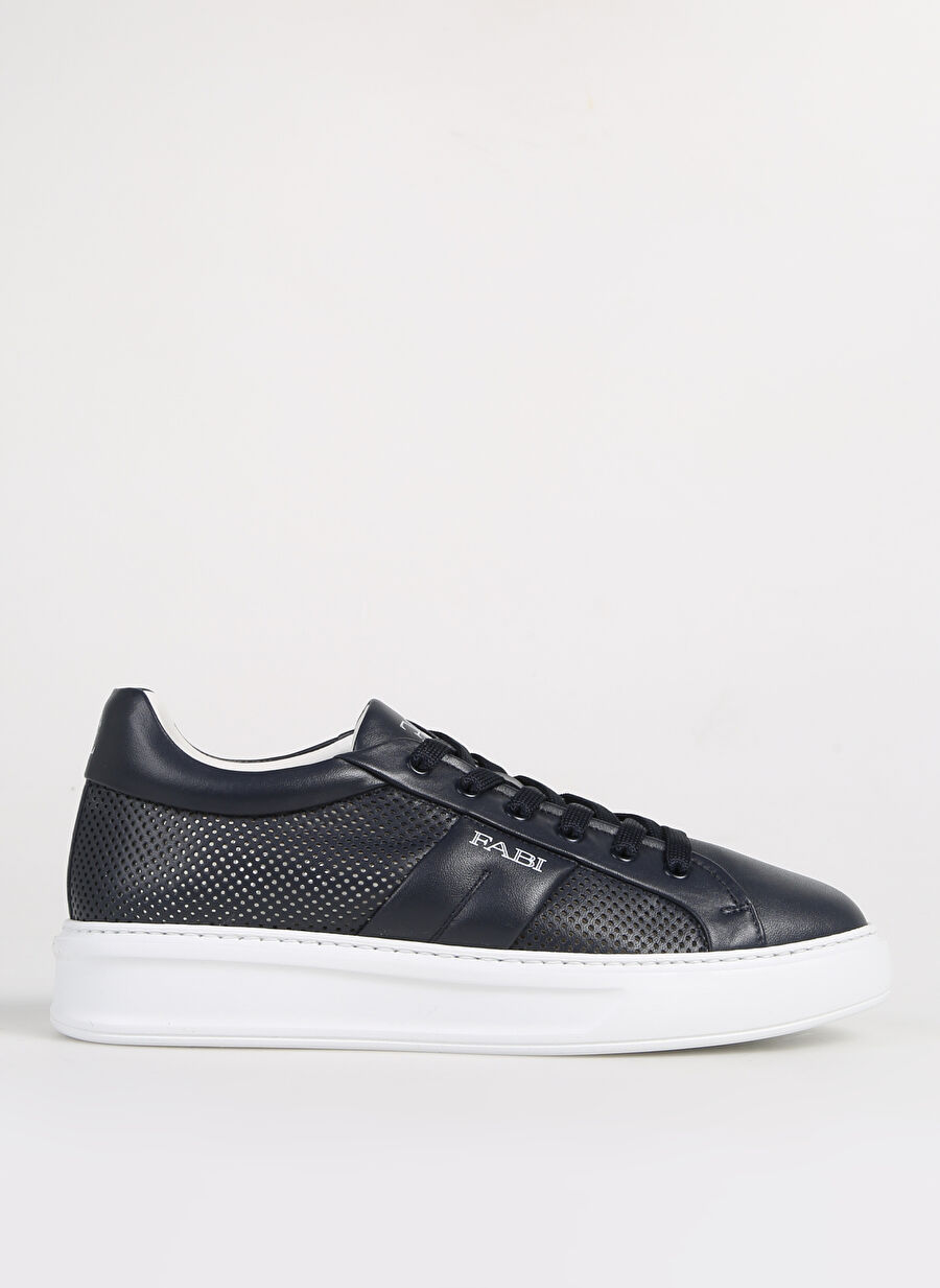 Fabi Mavi Erkek Deri Sneaker FU0459.A04ZIPAGB