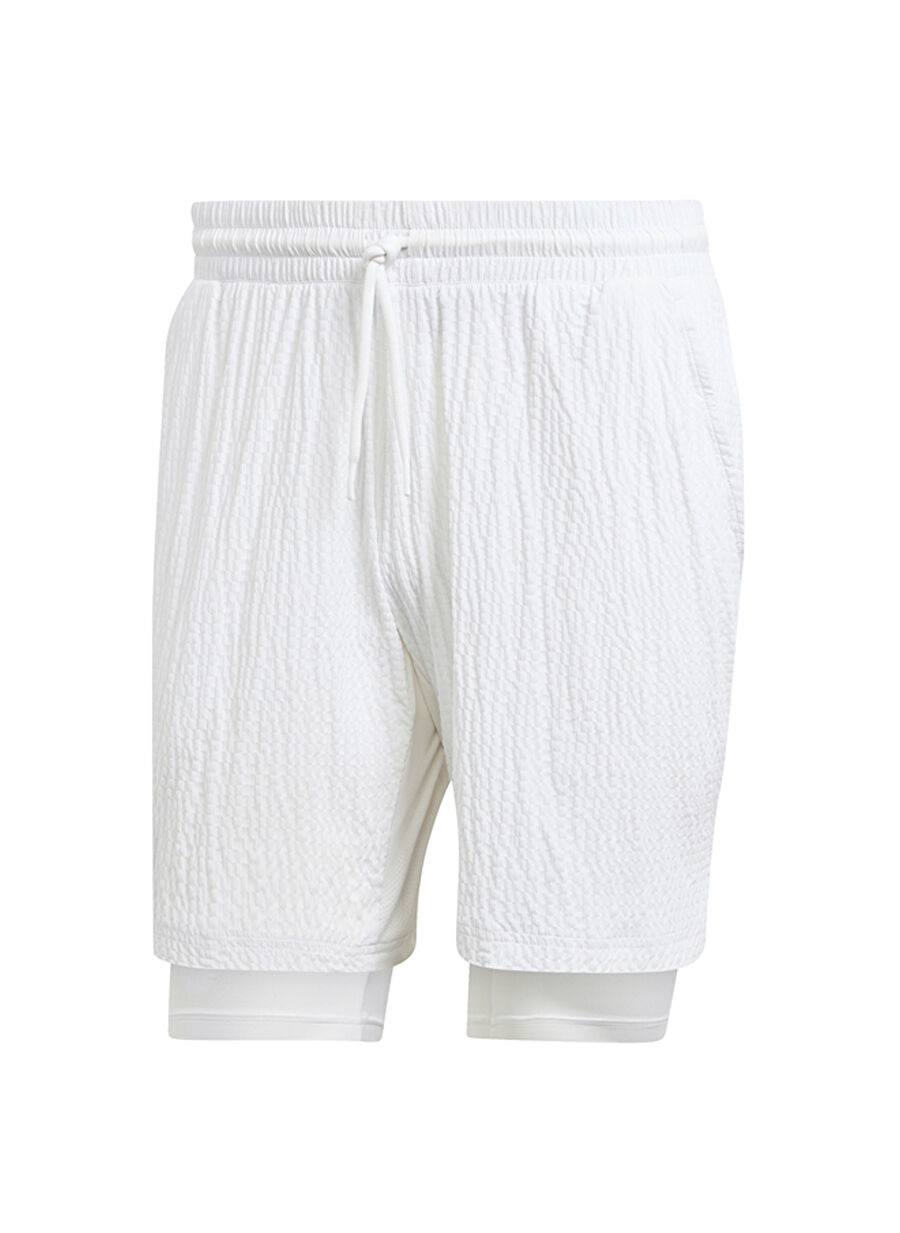 adidas IA7101-2N1 SHORT PRO Beyaz Erkek Normal Kalıp  Şort