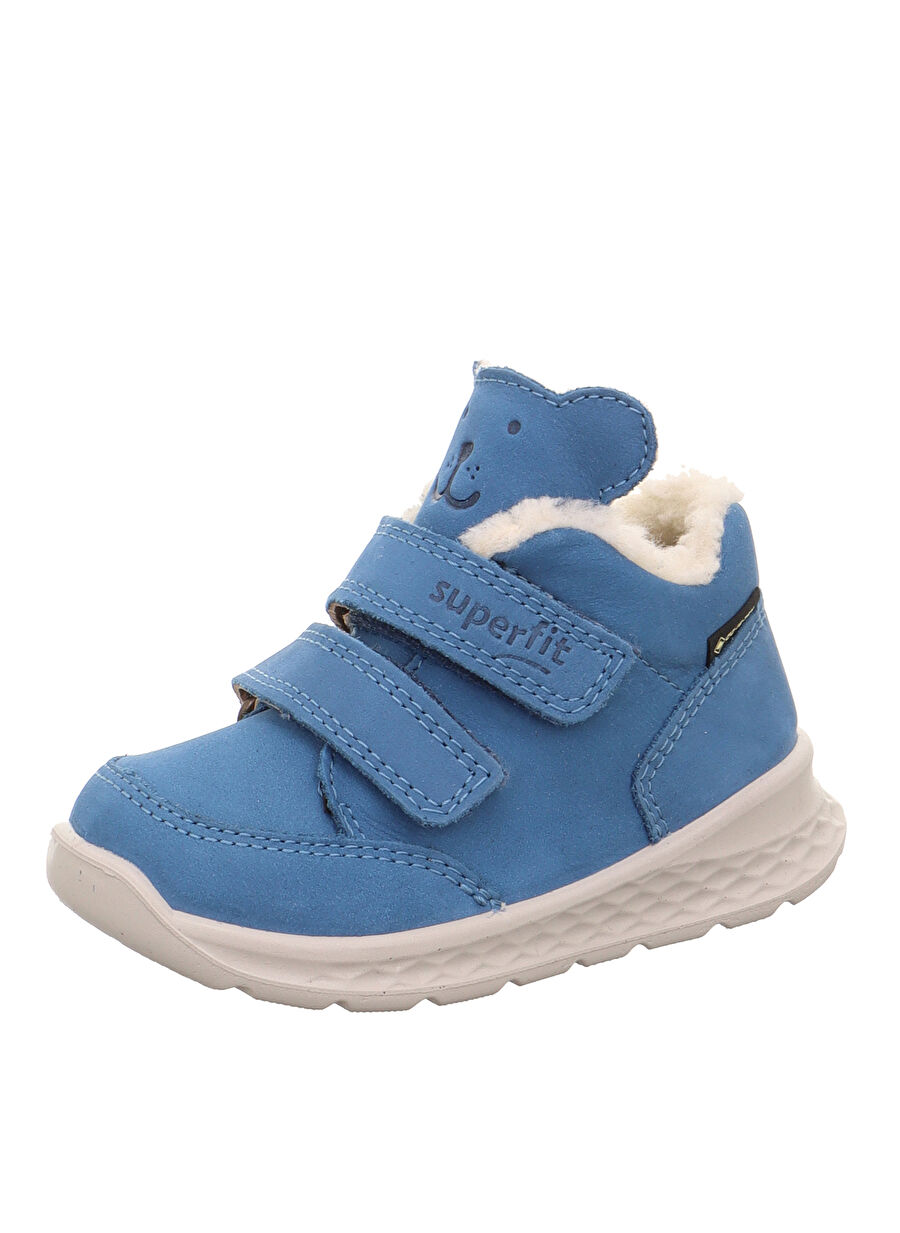 Superfit Mavi Unisex Bebek Gore-Tex Nubuk Günlük Ayakkabı BREEZE 1-000372-8010-1