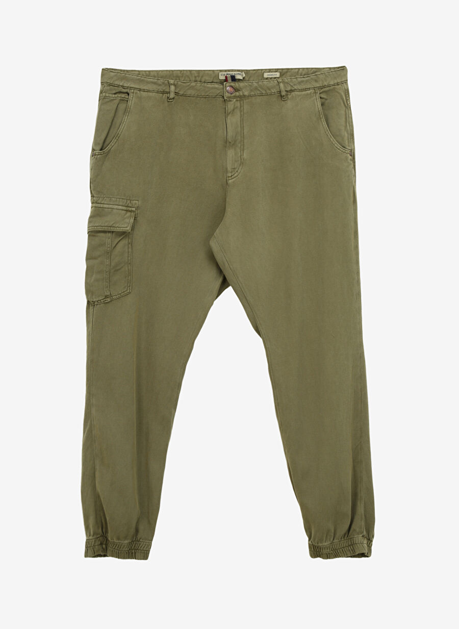 U.S. Polo Assn. Normal Paça Jogger Haki Erkek Pantolon JORLA